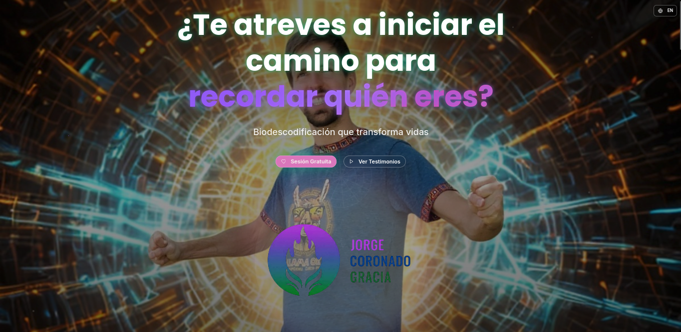 Biodescodificación Landing Page