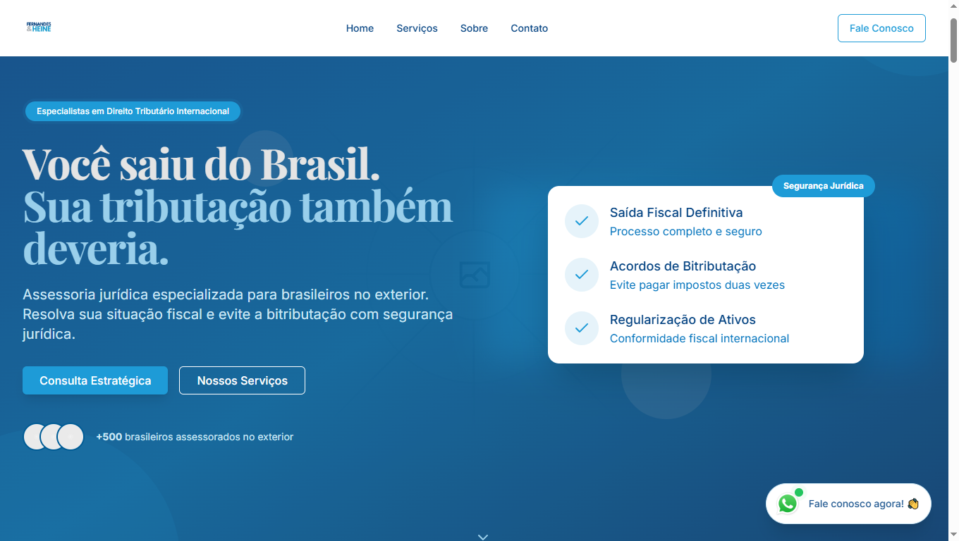 Website for Saída Fiscal